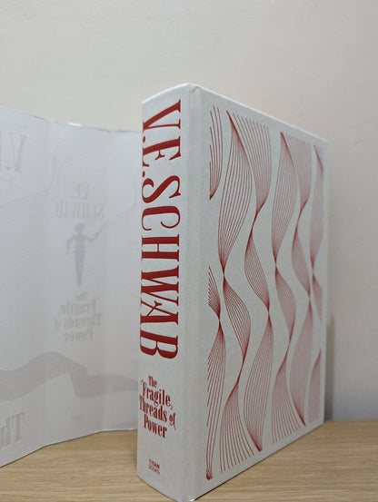 The Fragile Threads of Power by V.E. Schwab (Signed First Edition with sprayed map edges) - Fialta Books