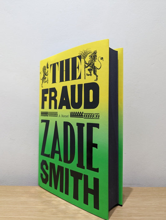 The Fraud by Zadie Smith (Signed First Edition with sprayed edges) - Fialta Books