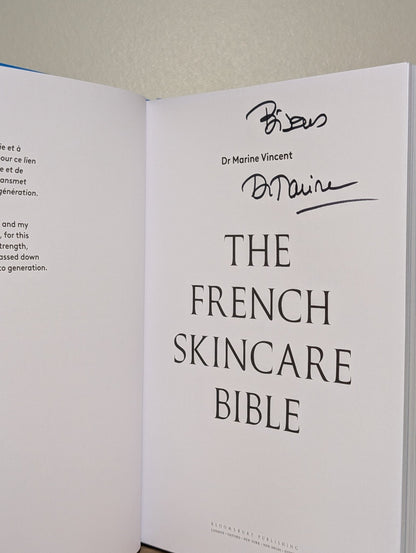 The French Skincare Bible by Dr Marine Vincent (Signed First Edition) - Fialta Books