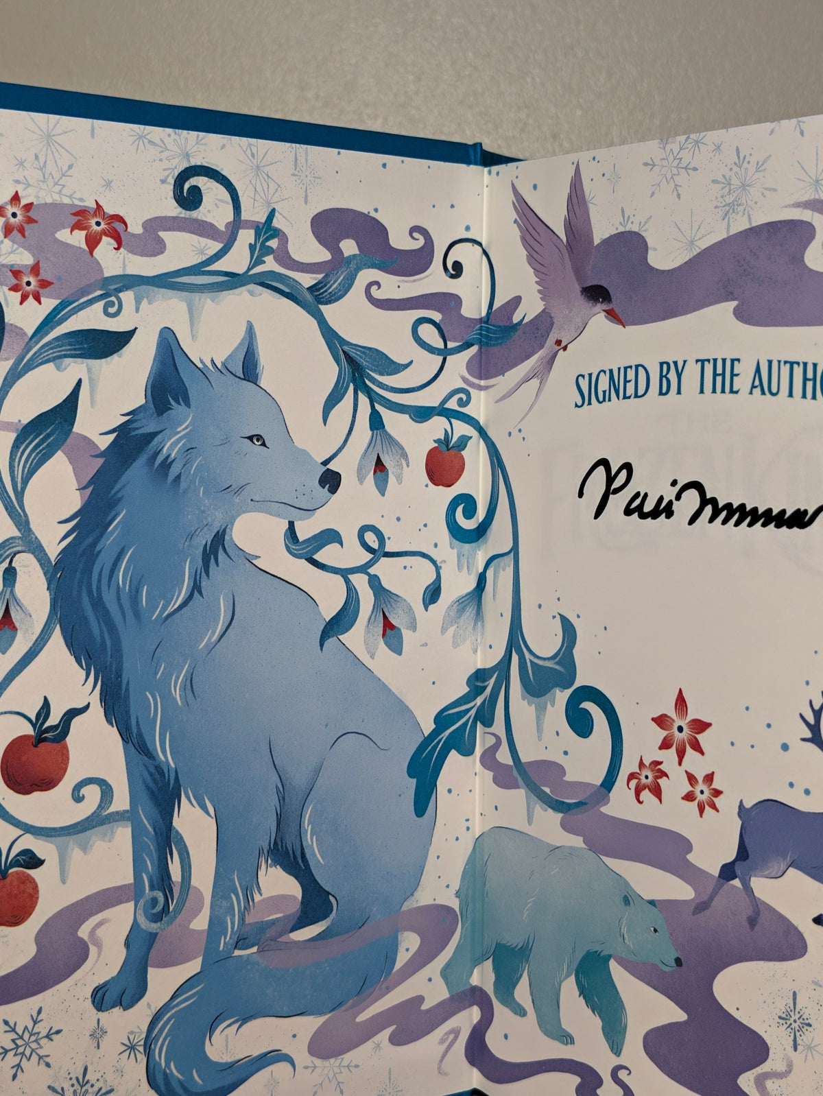 The Frozen King: A Greenwild Adventure by Pari Thomson (Signed First Edition with sprayed edges) - Fialta Books