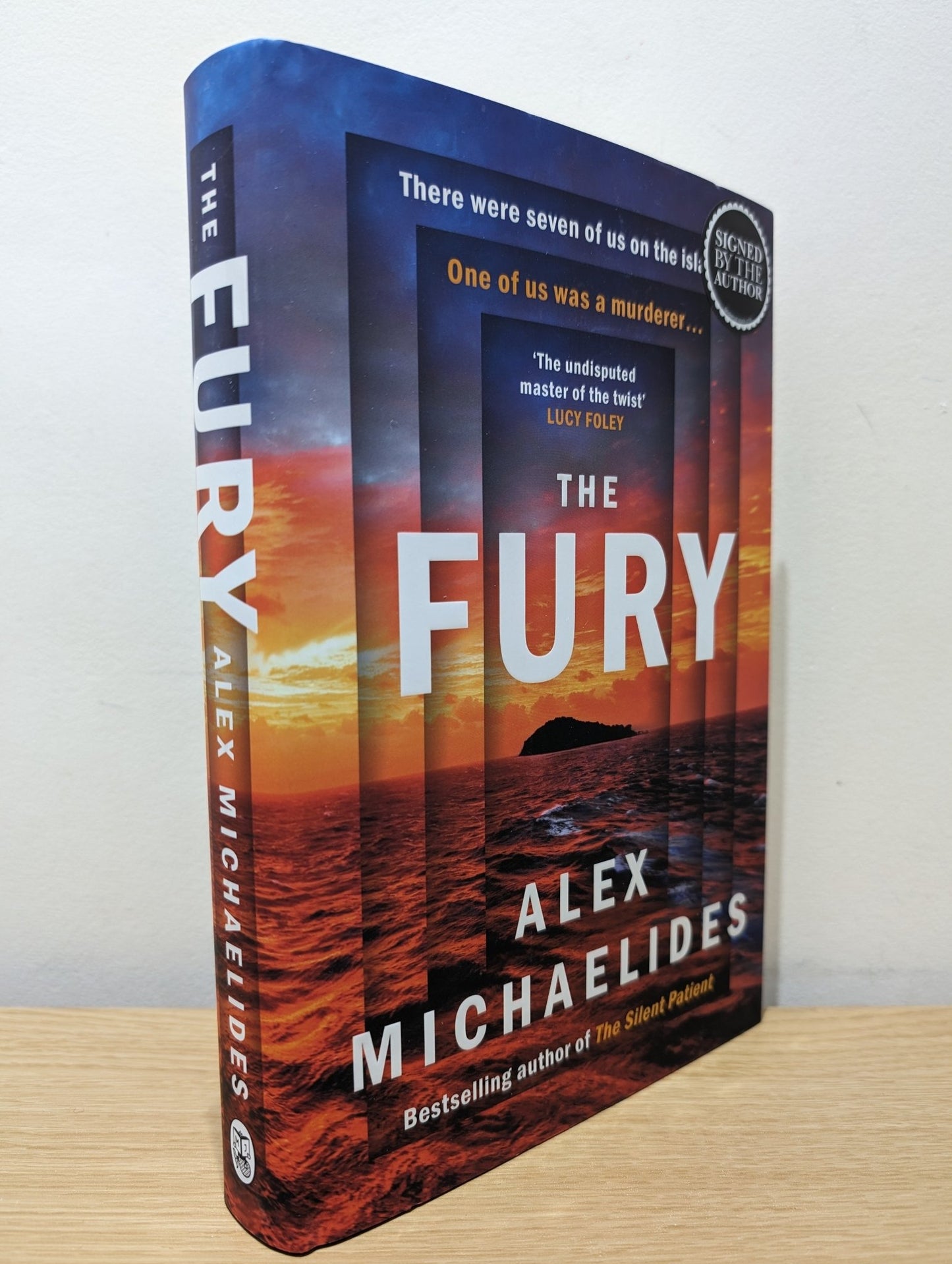 The Fury by Alex Michaelides (Signed First Edition) - Fialta Books