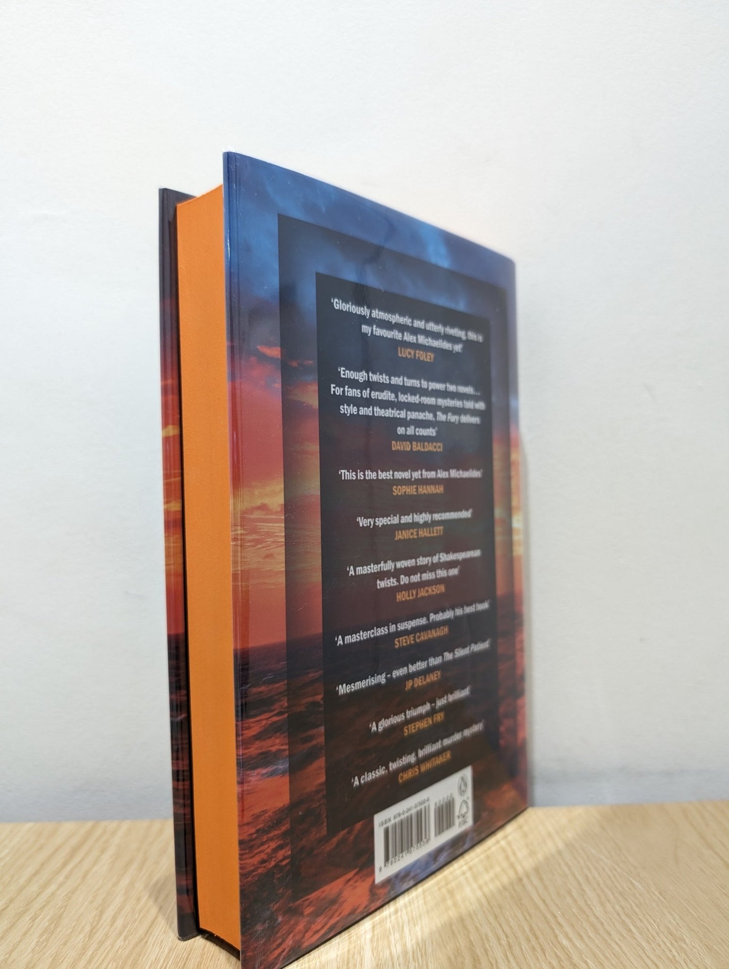 The Fury by Alex Michaelides (Signed First Edition with sprayed edges) - Fialta Books