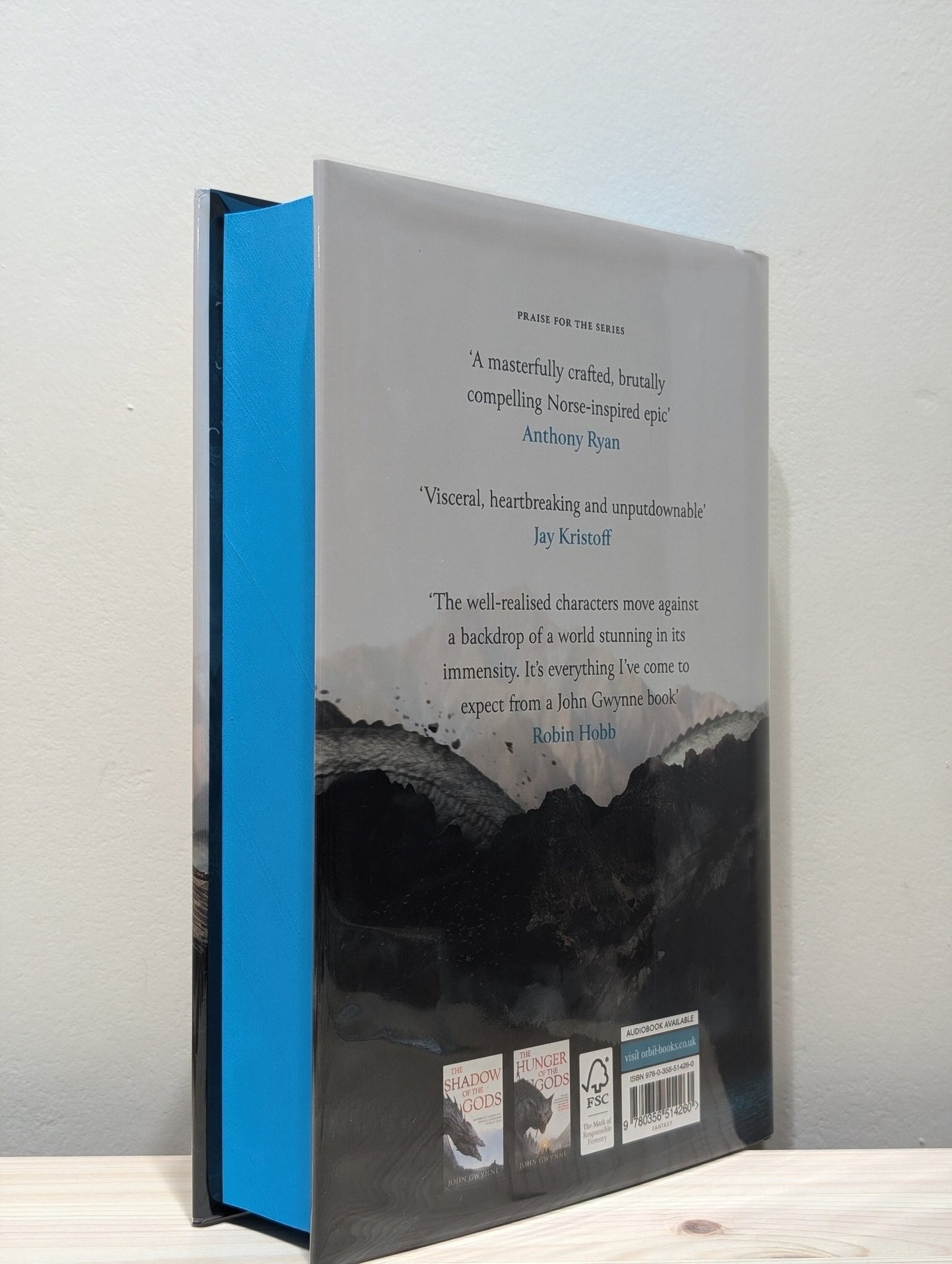 The Fury of the Gods by John Gwynne (Signed First Edition with sprayed edges) - Fialta Books