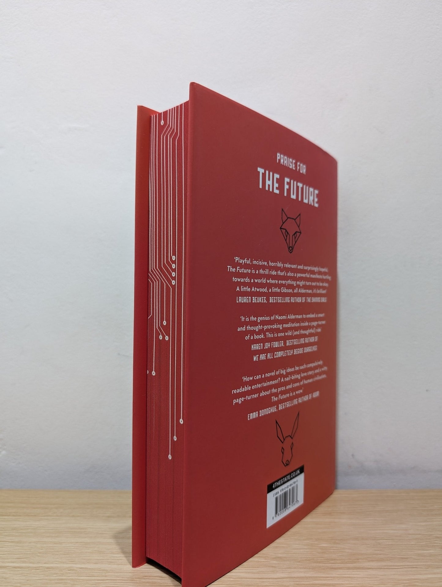 The Future by Naomi Alderman (Signed First Edition with sprayed edges) - Fialta Books
