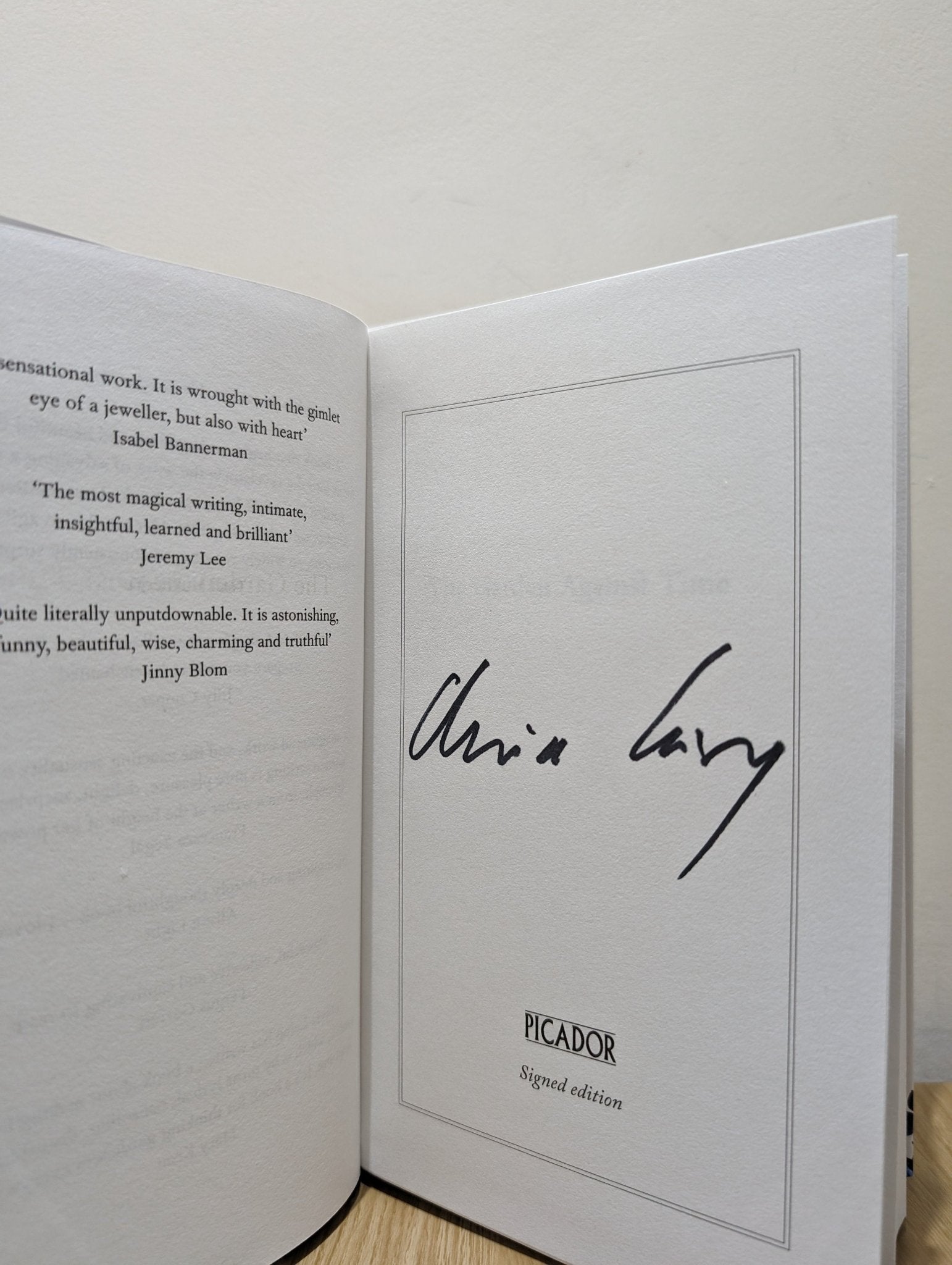 The Garden Against Time by Olivia Laing (Signed First Edition) - Fialta Books