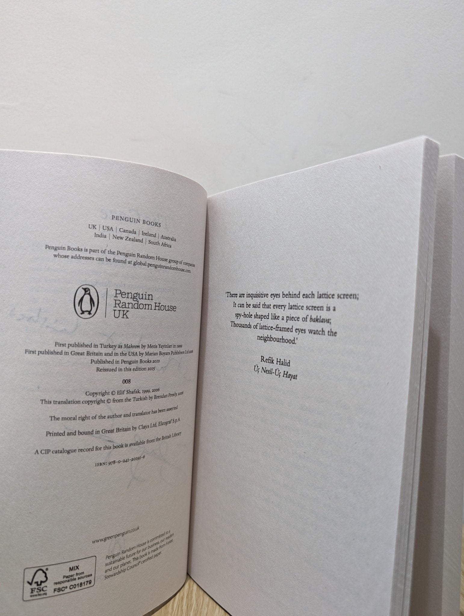 The Gaze by Elif Shafak (Signed) - Fialta Books