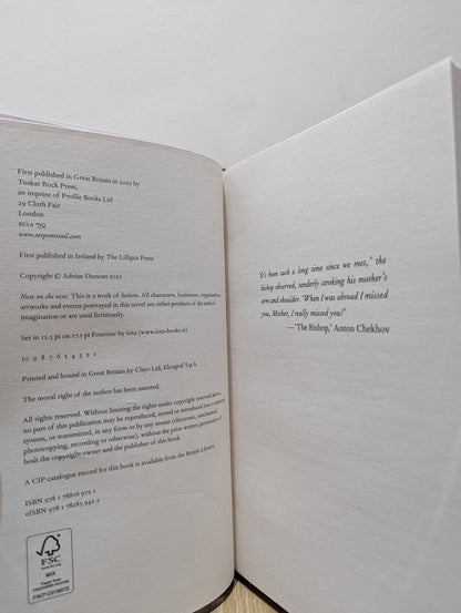 The Geometer Lobachevsky by Adrian Duncan (Signed First Edition) - Fialta Books