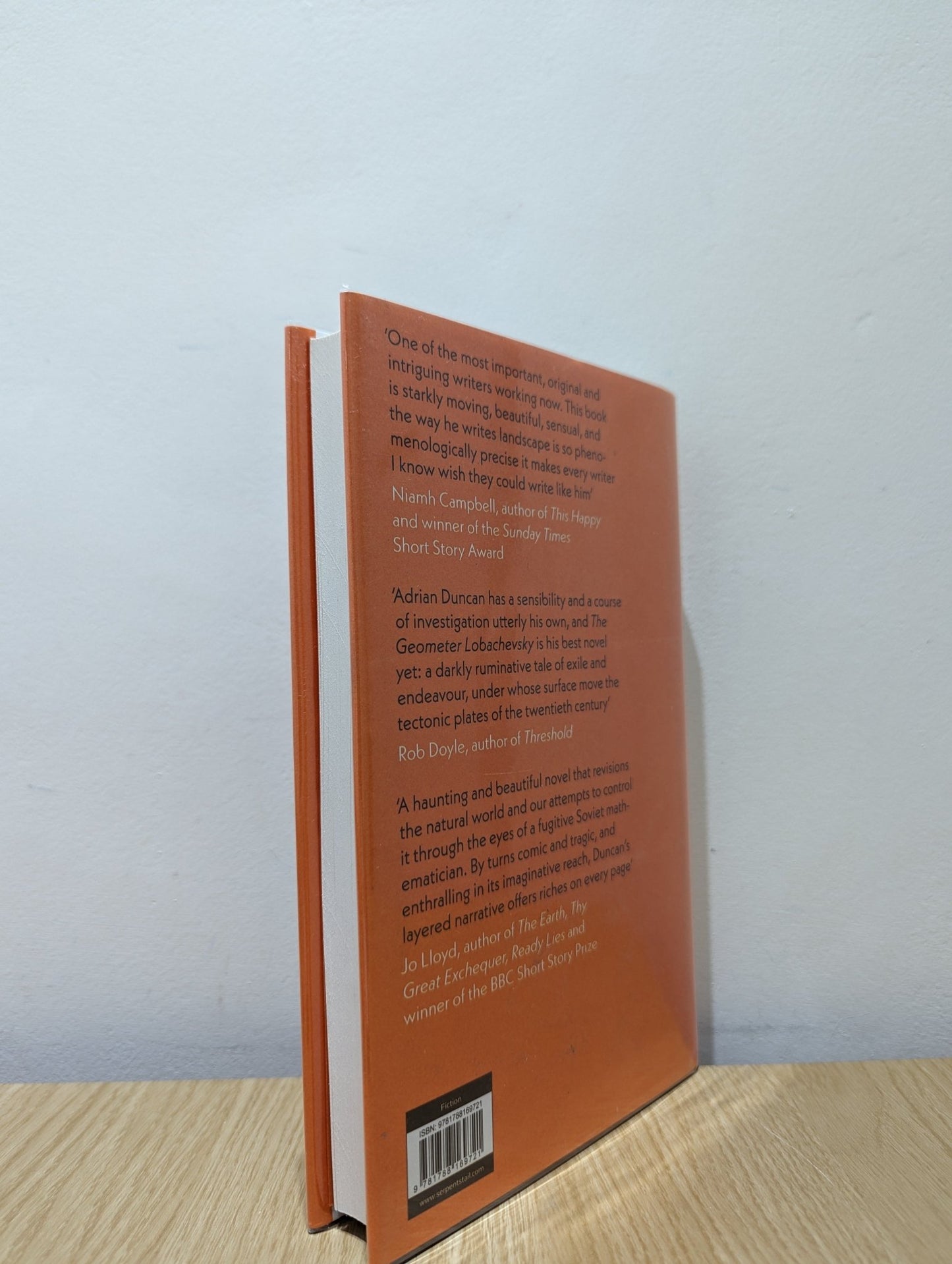 The Geometer Lobachevsky by Adrian Duncan (Signed First Edition) - Fialta Books