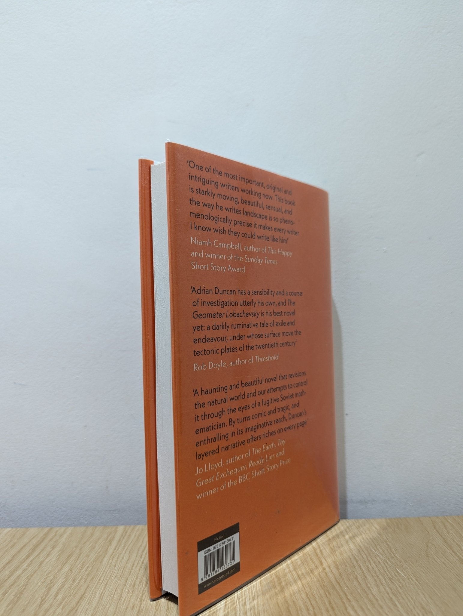 The Geometer Lobachevsky by Adrian Duncan (Signed First Edition) - Fialta Books