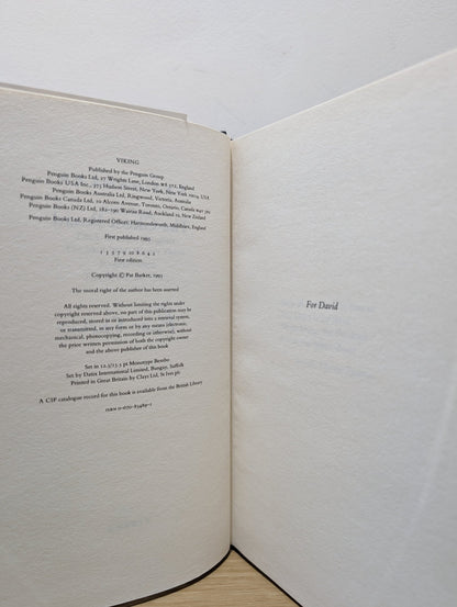 The Ghost Road by Pat Barker (Signed First Edition) - Fialta Books