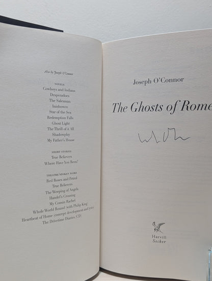 The Ghosts Of Rome by Joseph O'Connor (Signed First Edition) - Fialta Books