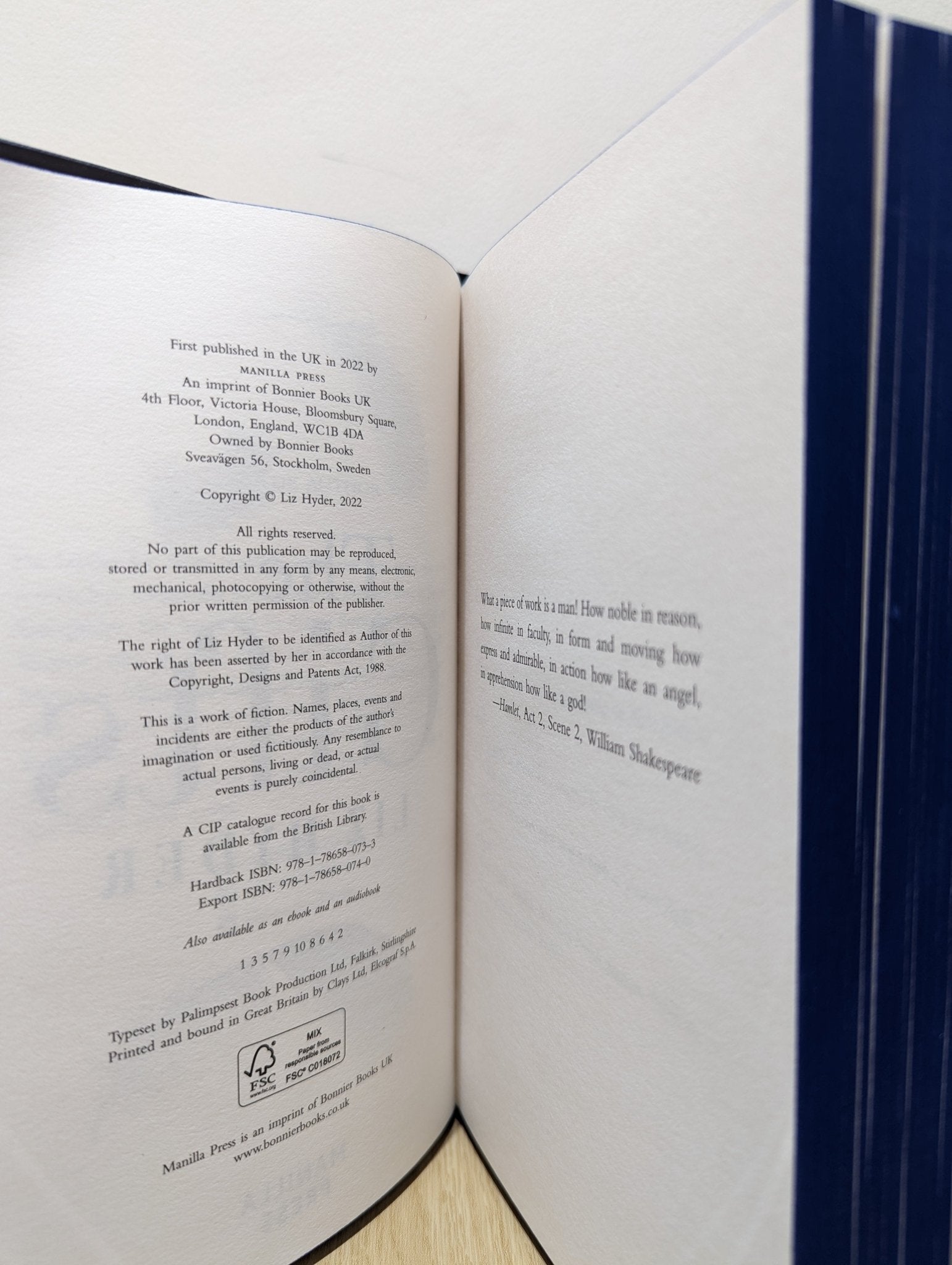 The Gifts by Liz Hyder (Signed First Edition with sprayed edges) - Fialta Books