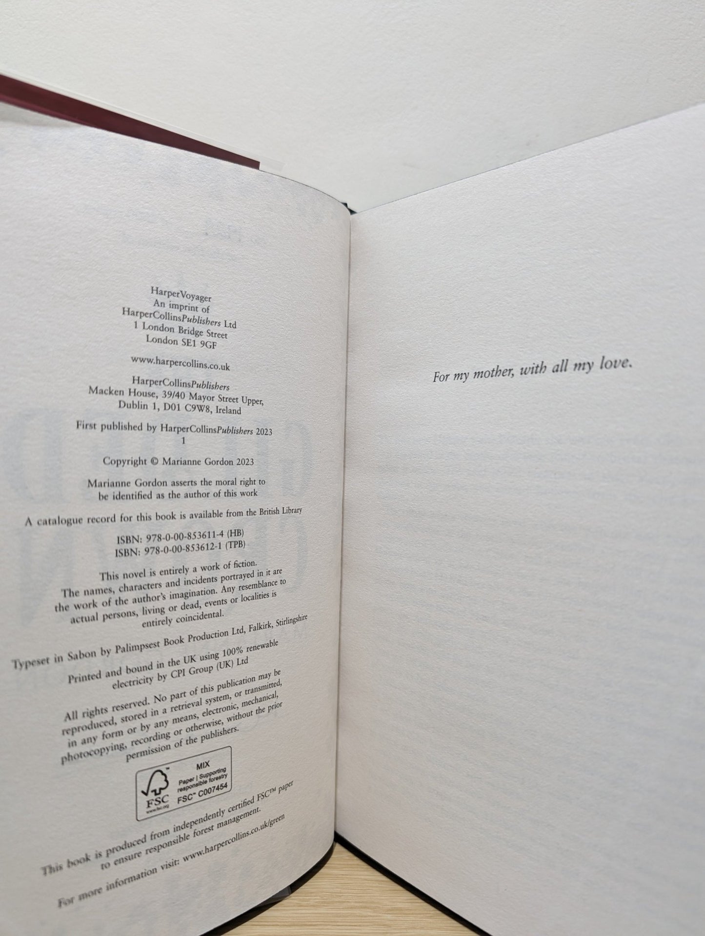 The Gilded Crown by Marianne Gordon (Signed First Edition with sprayed edges) - Fialta Books