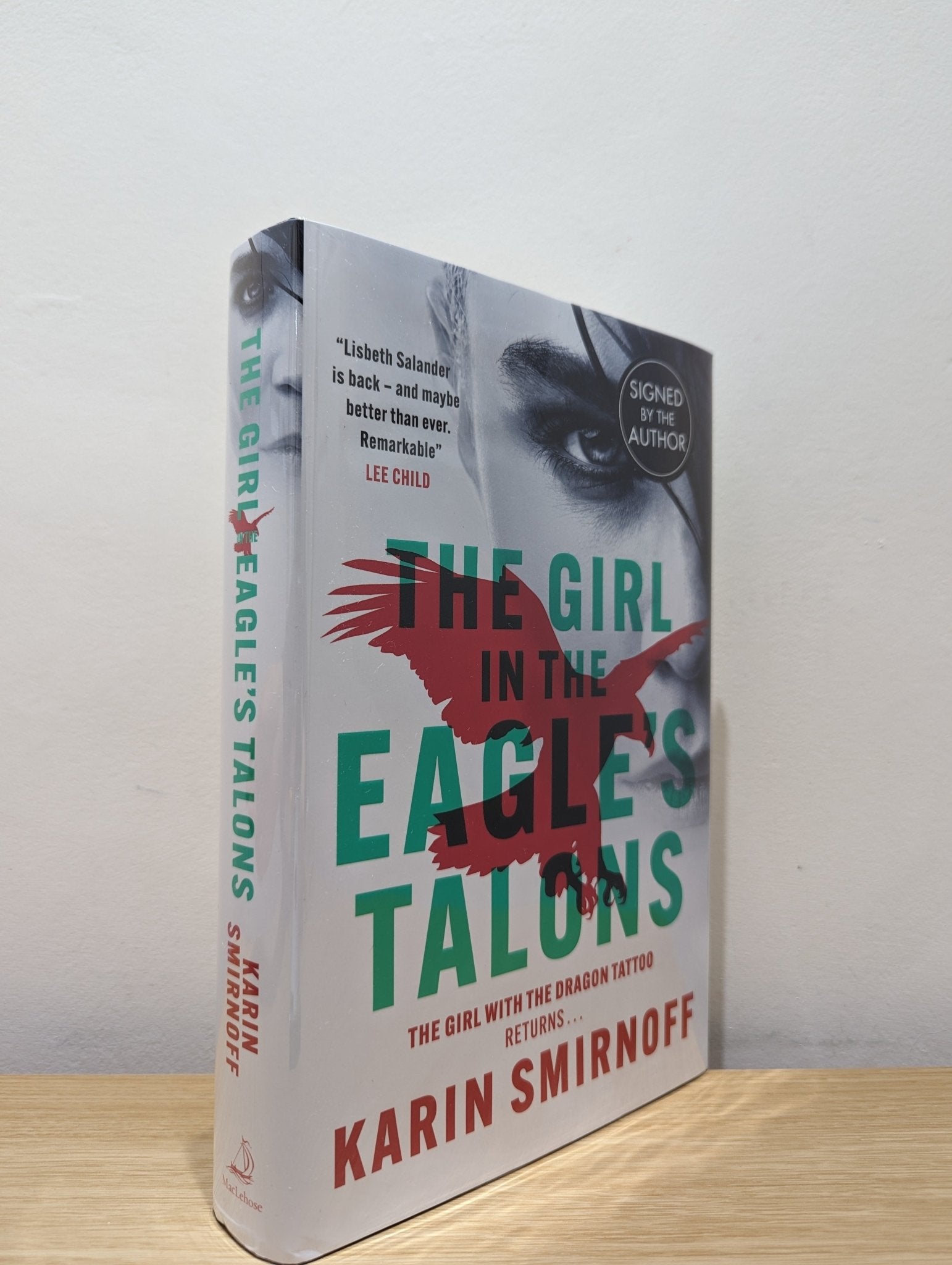The Girl in the Eagle's Talons by Karin Smirnoff (Signed First Edition) - Fialta Books