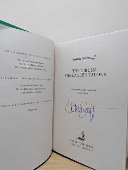 The Girl in the Eagle's Talons by Karin Smirnoff (Signed First Edition) - Fialta Books