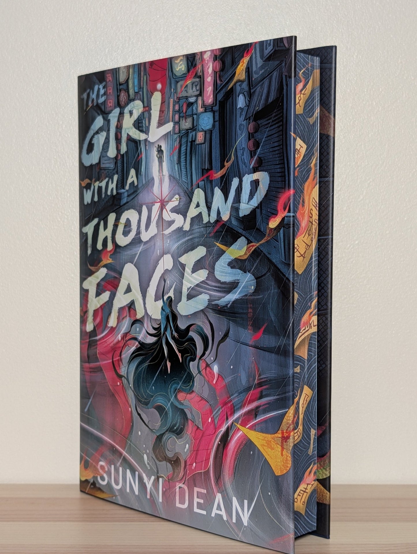 The Girl with a Thousand Faces by Sunyi Dean (Signed Special Edition with sprayed edges) - Fialta Books