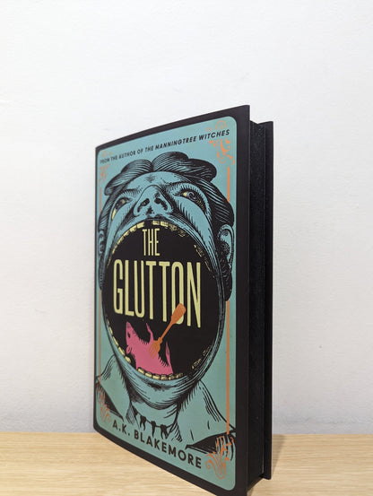 The Glutton by A. K. Blakemore (Signed First Edition with sprayed edges) - Fialta Books