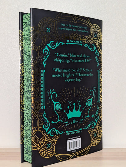 The Goblin Emperor by Katherine Addison (Signed Special Edition with sprayed edges) - Fialta Books