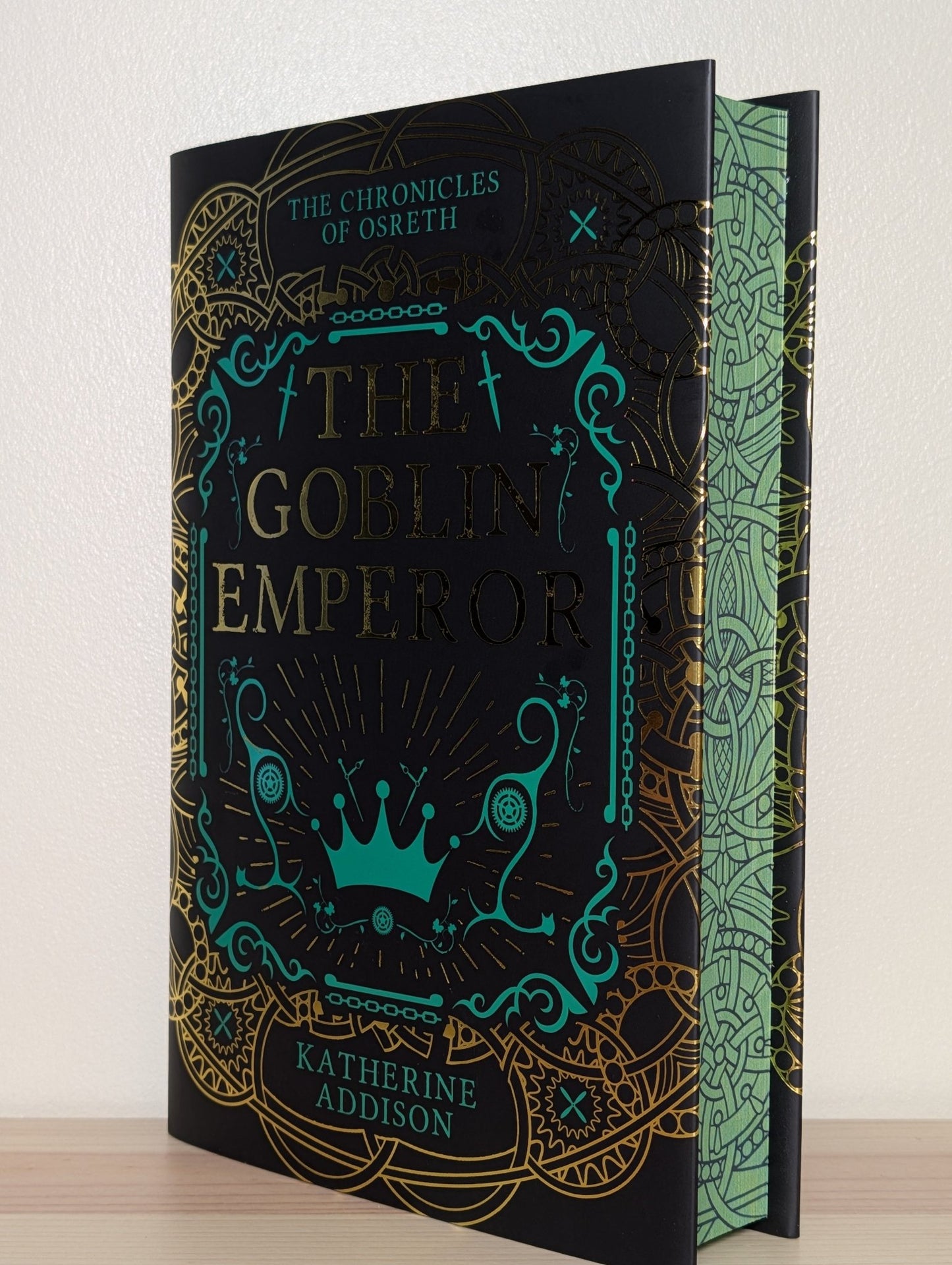 The Goblin Emperor by Katherine Addison (Signed Special Edition with sprayed edges) - Fialta Books