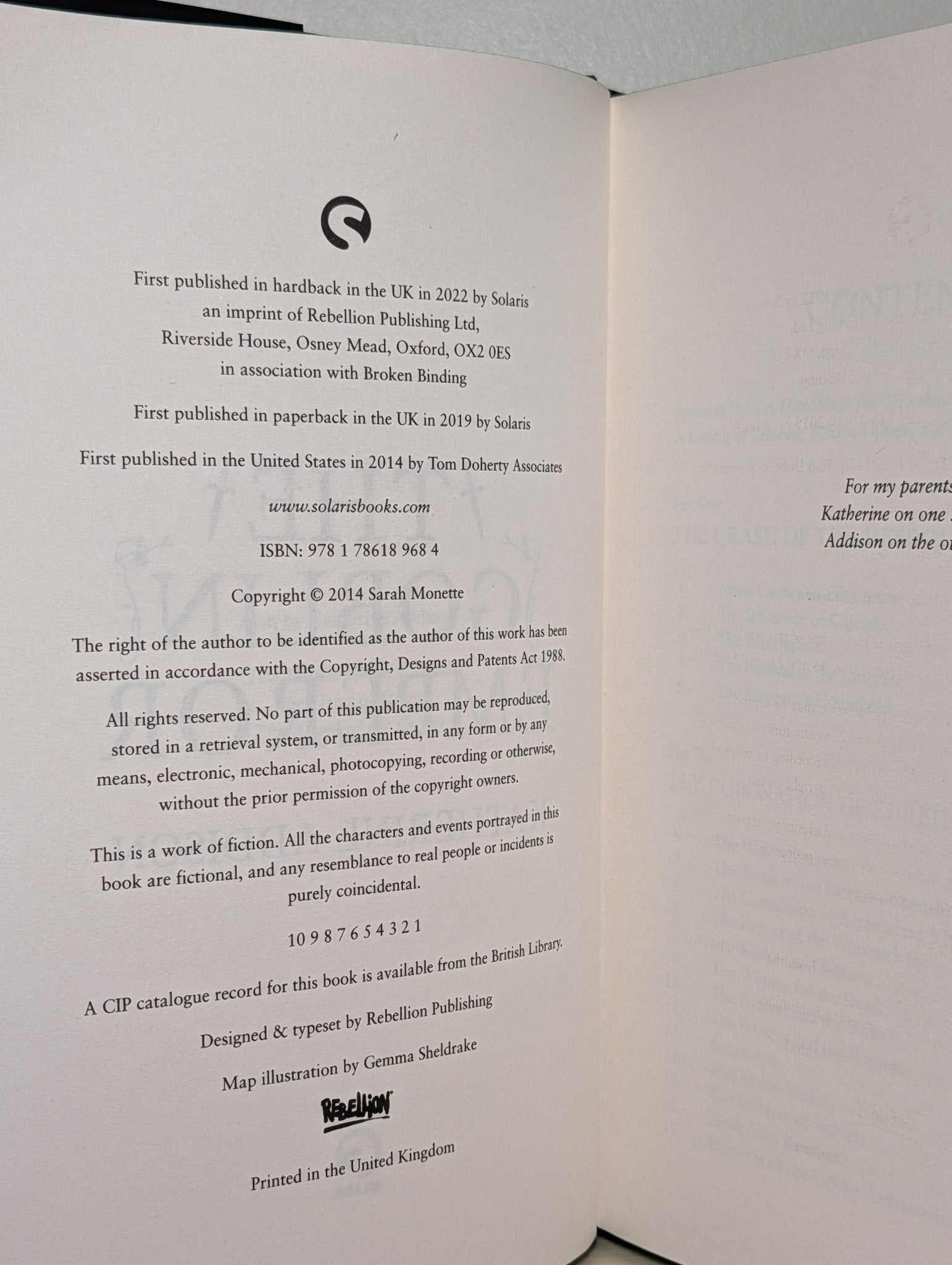 The Goblin Emperor by Katherine Addison (Signed Special Edition with sprayed edges) - Fialta Books