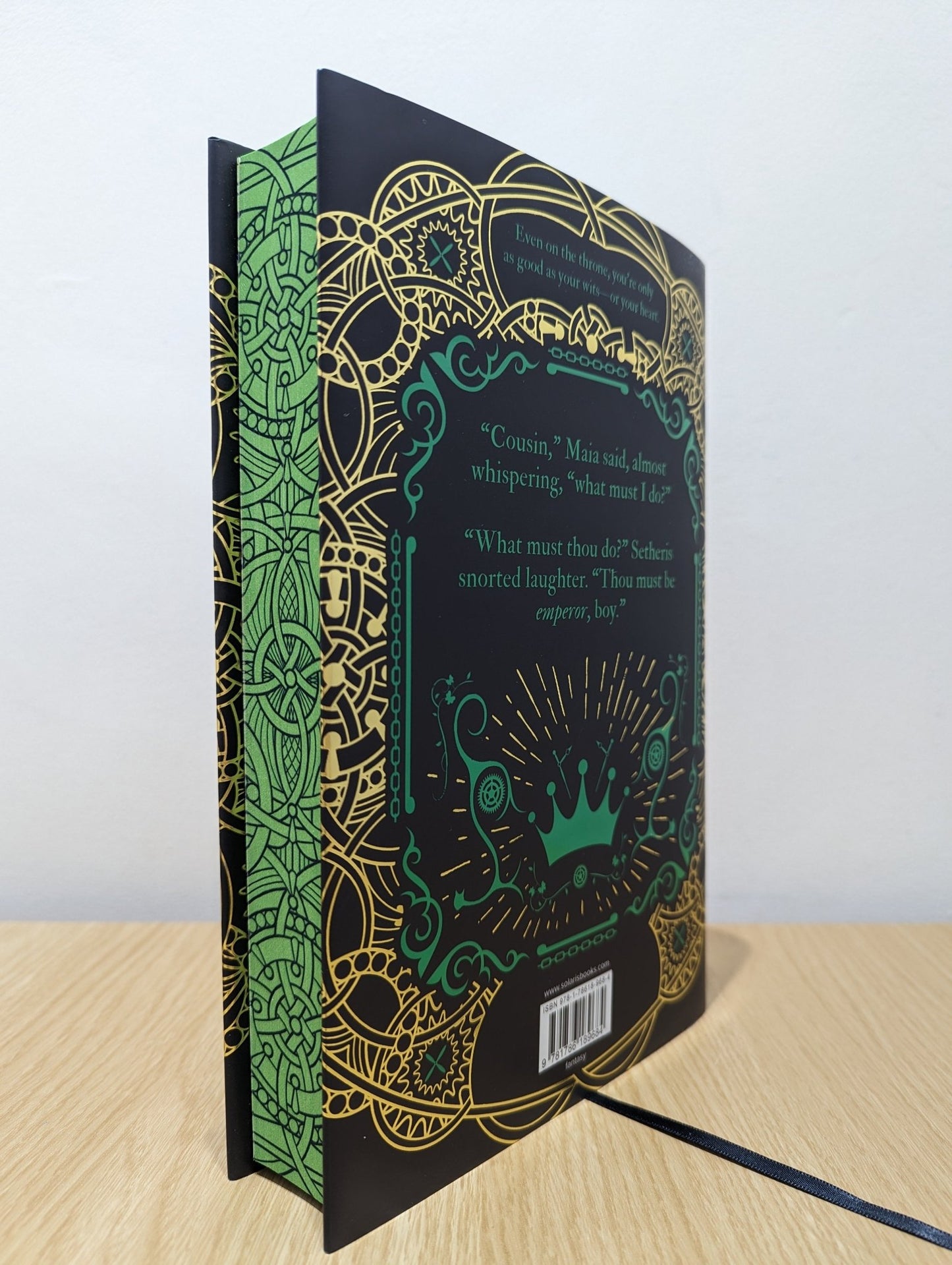 The Goblin Emperor by Katherine Addison (Signed Special Edition with sprayed edges) - Fialta Books