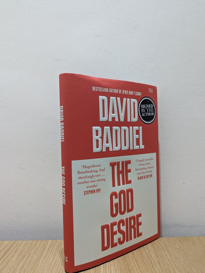 The God Desire by David Baddiel (Signed First Edition) - Fialta Books