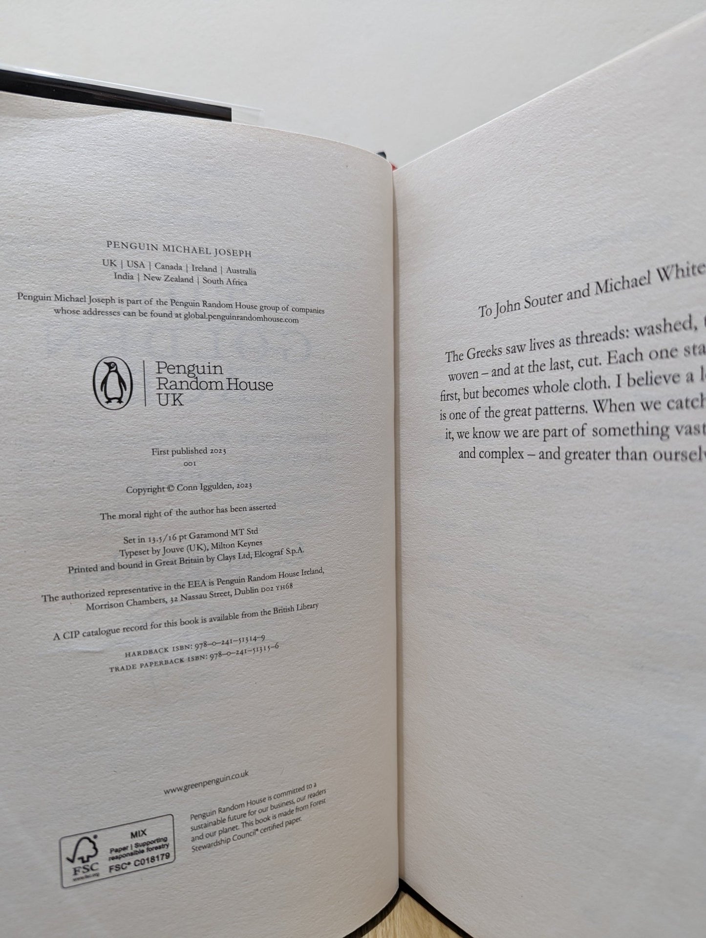 The Golden Age Series 1 - 2: The Lion; Empire by Conn Iggulden (Signed First Edition) - Fialta Books