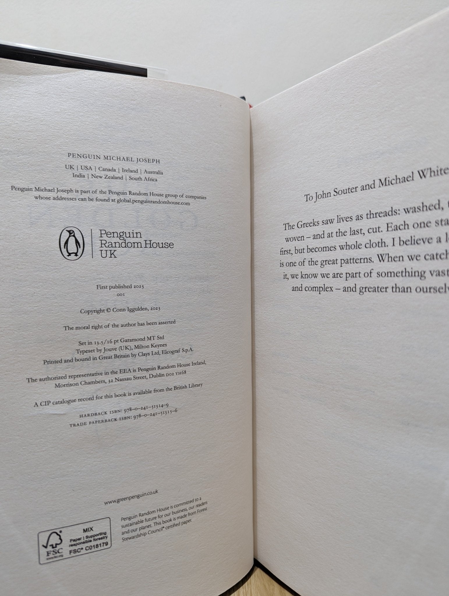 The Golden Age Series 1 - 2: The Lion; Empire by Conn Iggulden (Signed First Edition) - Fialta Books