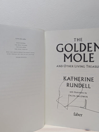 The Golden Mole by Katherine Rundell (Signed) - Fialta Books