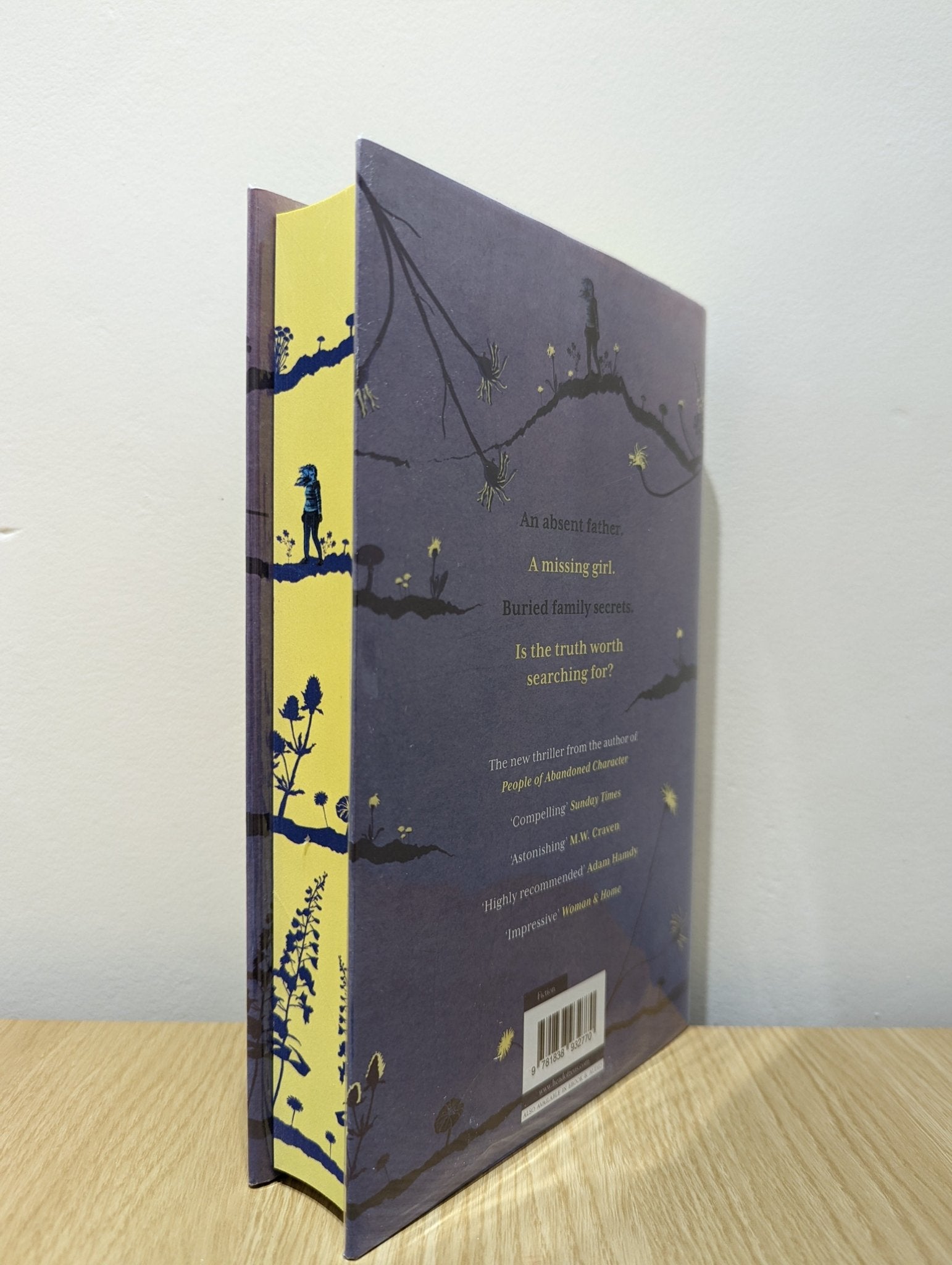 The Gone and the Forgotten by Clare Whitfield (Signed First Edition with sprayed edges) - Fialta Books