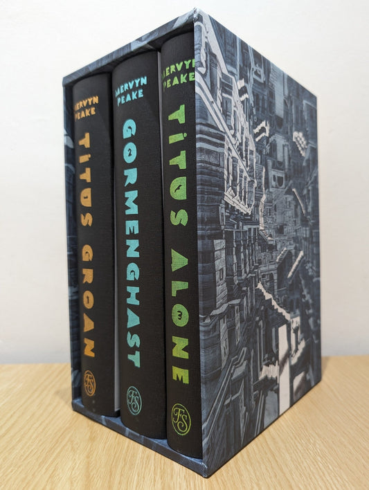 The Gormenghast Trilogy by Mervyn Peake (Folio Slipcase Edition) - Fialta Books