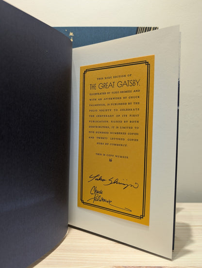 The Great Gatsby by F. Scott Fitzgerald (Folio Limited Edition) - Fialta Books
