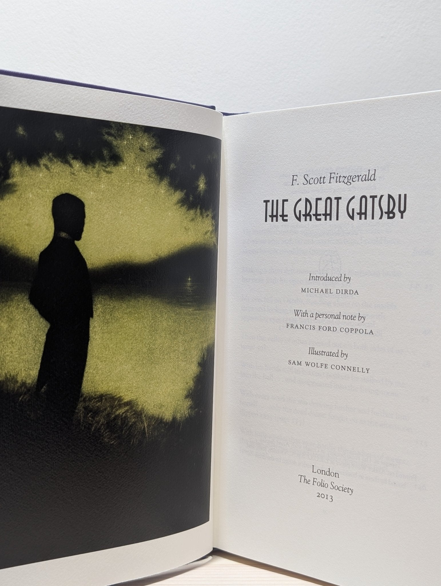 The Great Gatsby by F. Scott Fitzgerald (Folio Slipcase Edition) - Fialta Books