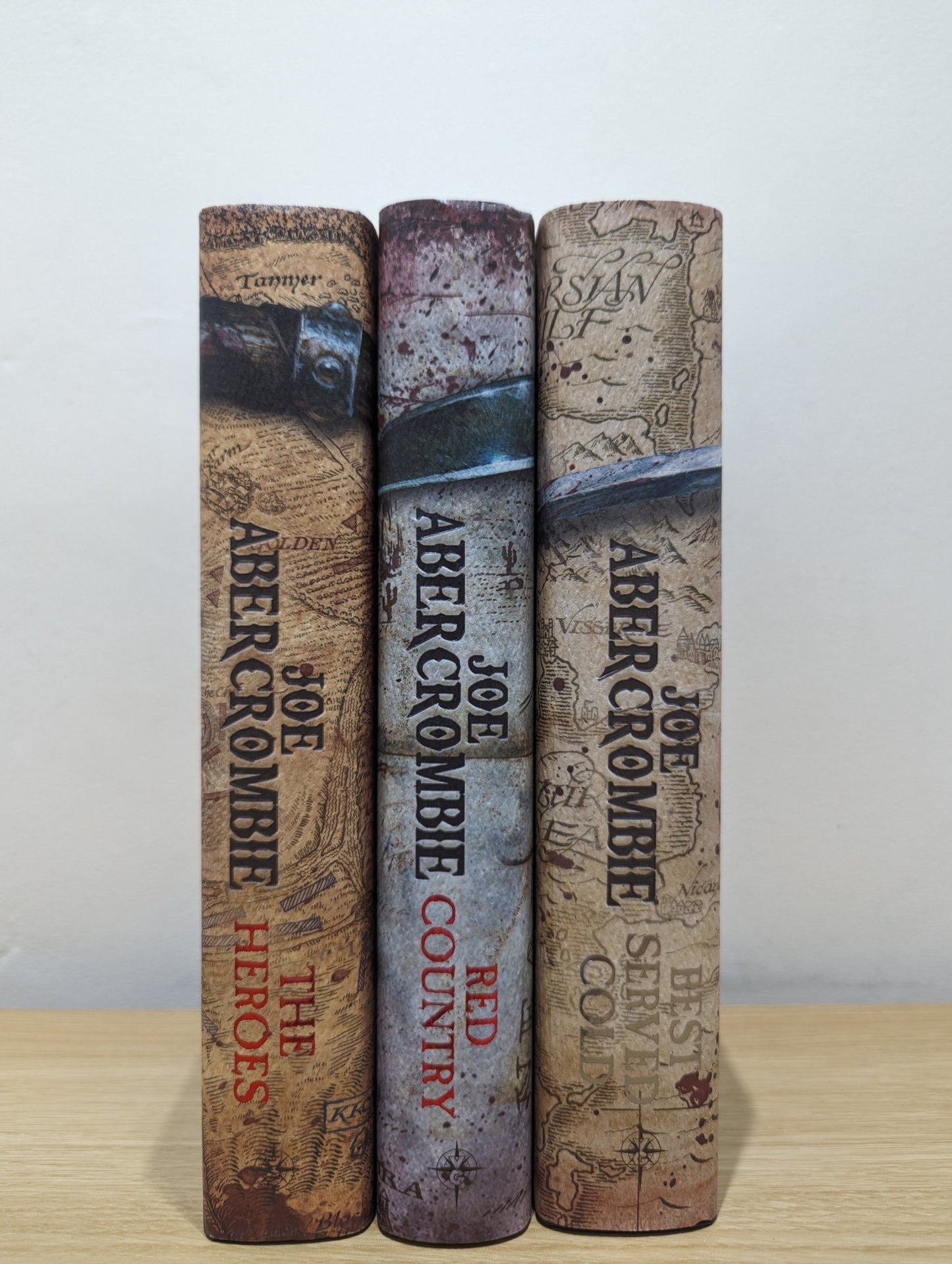 The Great Leveller Trilogy: Best Served Cold; The Heroes; Red Country by Joe Abercrombie - Fialta Books
