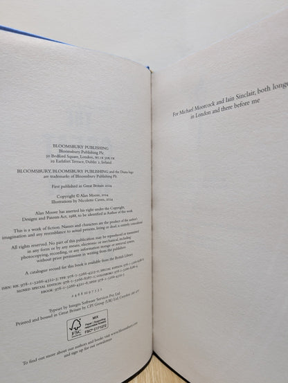 The Great When by Alan Moore (Signed First Edition with sprayed edges) - Fialta Books