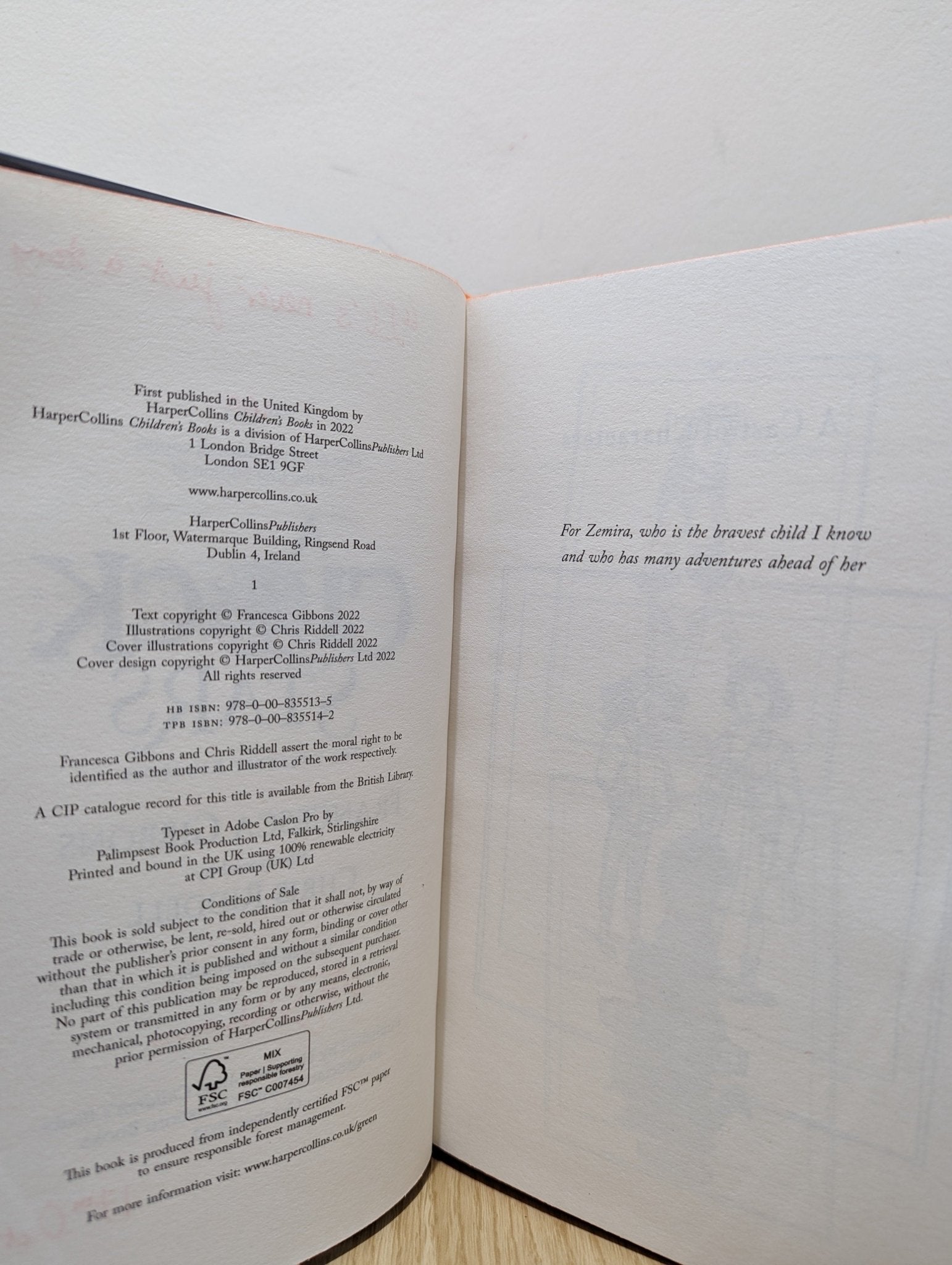 The Greatest Kingdom: A Clock of Stars Book 3 by Francesca Gibbons (Signed Lined Numbered First Edition) - Fialta Books