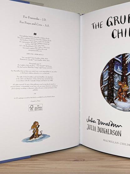 The Gruffalo's Child by Julia Donaldson (Signed Hardback Edition) - Fialta Books