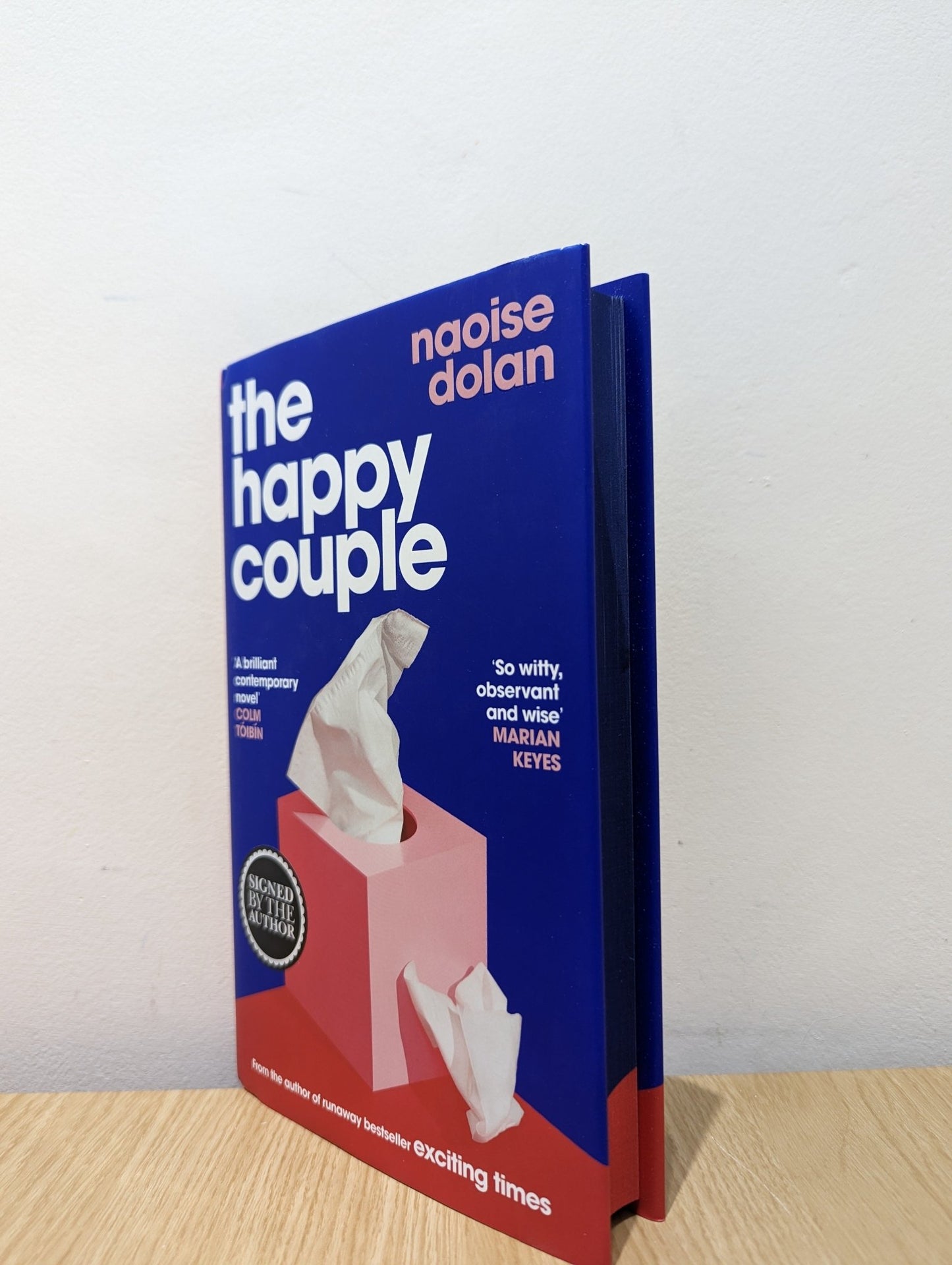 The Happy Couple by Naoise Dolan (Signed First Edition with sprayed edges) - Fialta Books