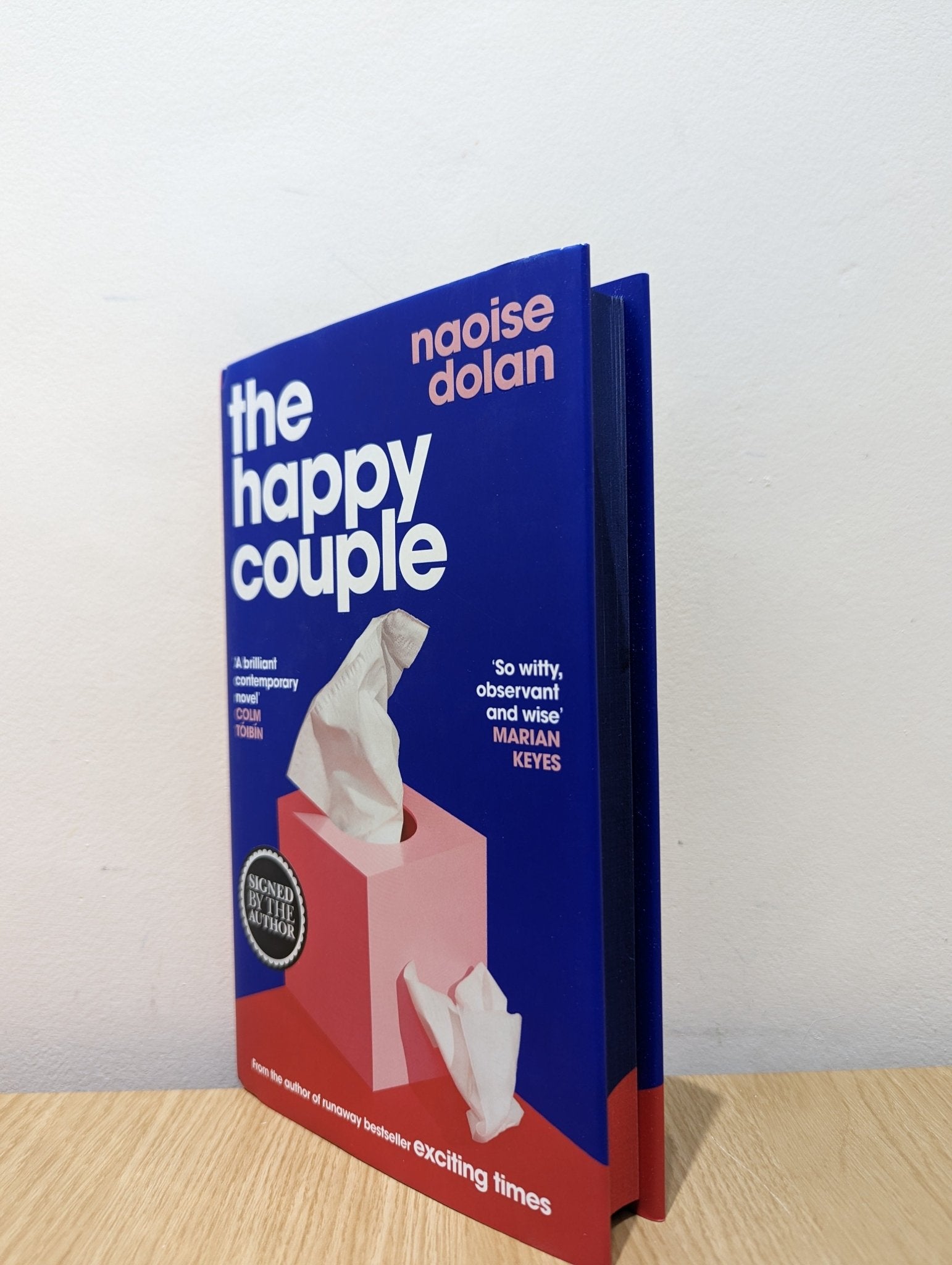 The Happy Couple by Naoise Dolan (Signed First Edition with sprayed edges) - Fialta Books