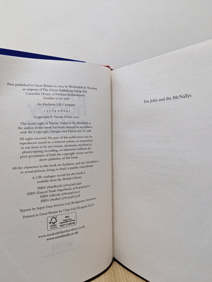 The Happy Couple by Naoise Dolan (Signed First Edition with sprayed edges) - Fialta Books