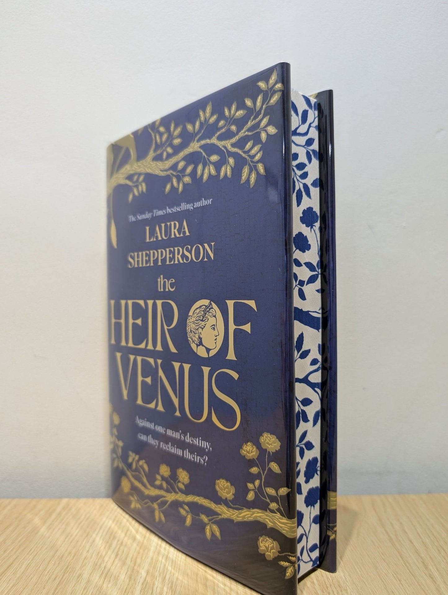 The Heir of Venus by Laura Shepperson (Signed First Edition with sprayed edges) - Fialta Books