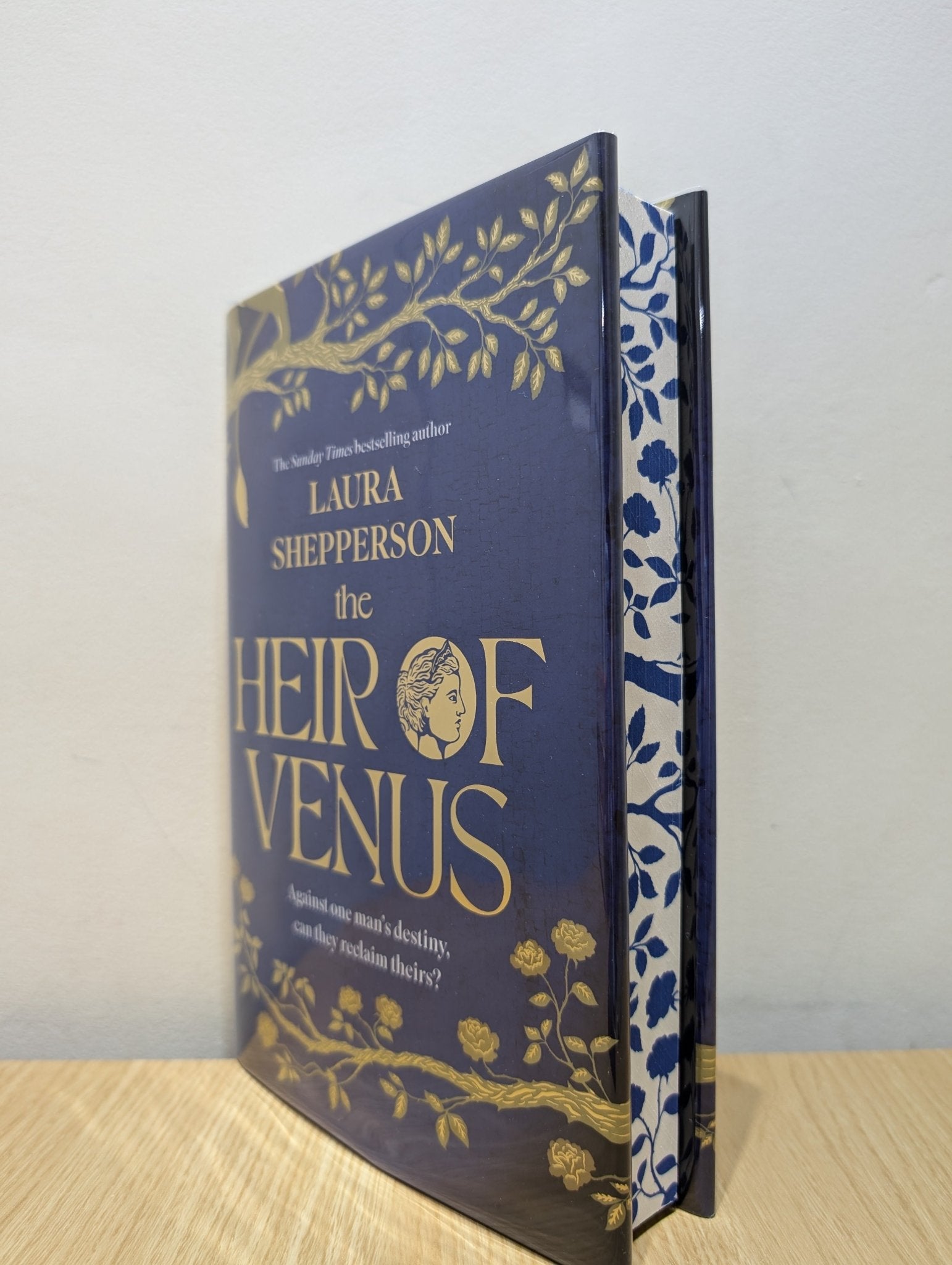 The Heir of Venus by Laura Shepperson (Signed First Edition with sprayed edges) - Fialta Books