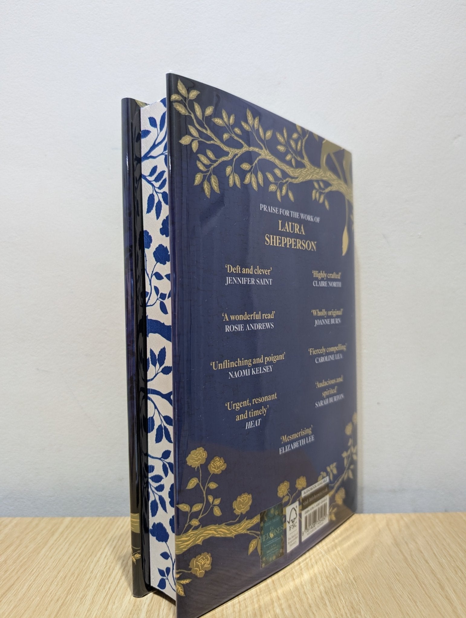 The Heir of Venus by Laura Shepperson (Signed First Edition with sprayed edges) - Fialta Books