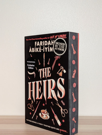 The Heirs by Faridah Abike-Iyimide (Signed First Edition with sprayed edges) - Fialta Books