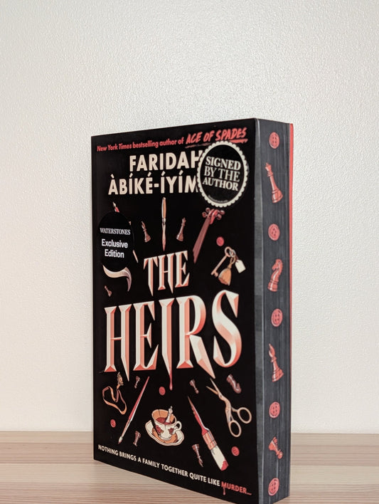 The Heirs by Faridah Abike-Iyimide (Signed First Edition with sprayed edges) - Fialta Books