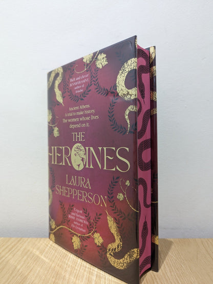 The Heroines by Laura Shepperson (Signed Numbered First Edition with sprayed edges) - Fialta Books