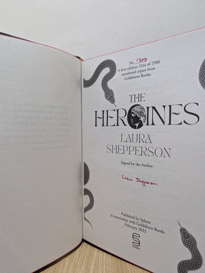 The Heroines by Laura Shepperson (Signed Numbered First Edition with sprayed edges) - Fialta Books