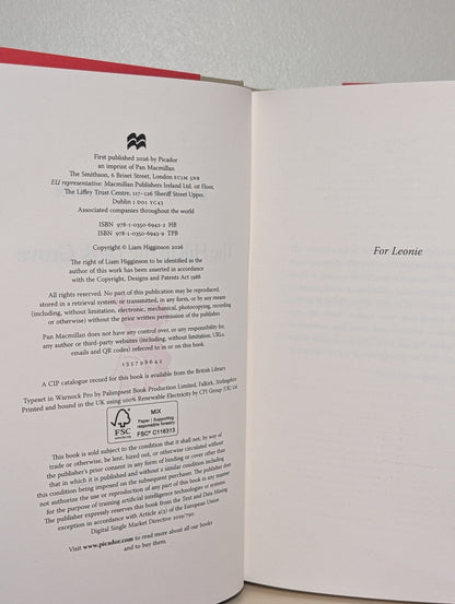 The Hill in the Dark Grove by Liam Higginson (Signed Stamped First Edition) - Fialta Books