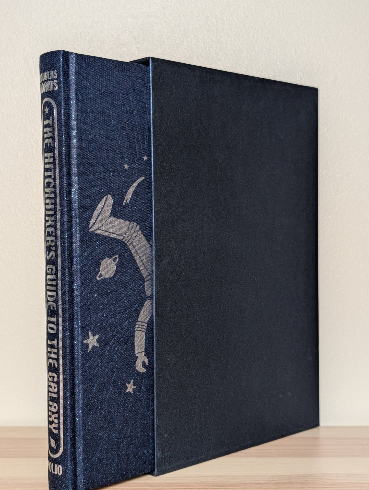 The Hitchhiker's Guide to the Galaxy by Douglas Adams (Folio Slipcase Edition) - Fialta Books