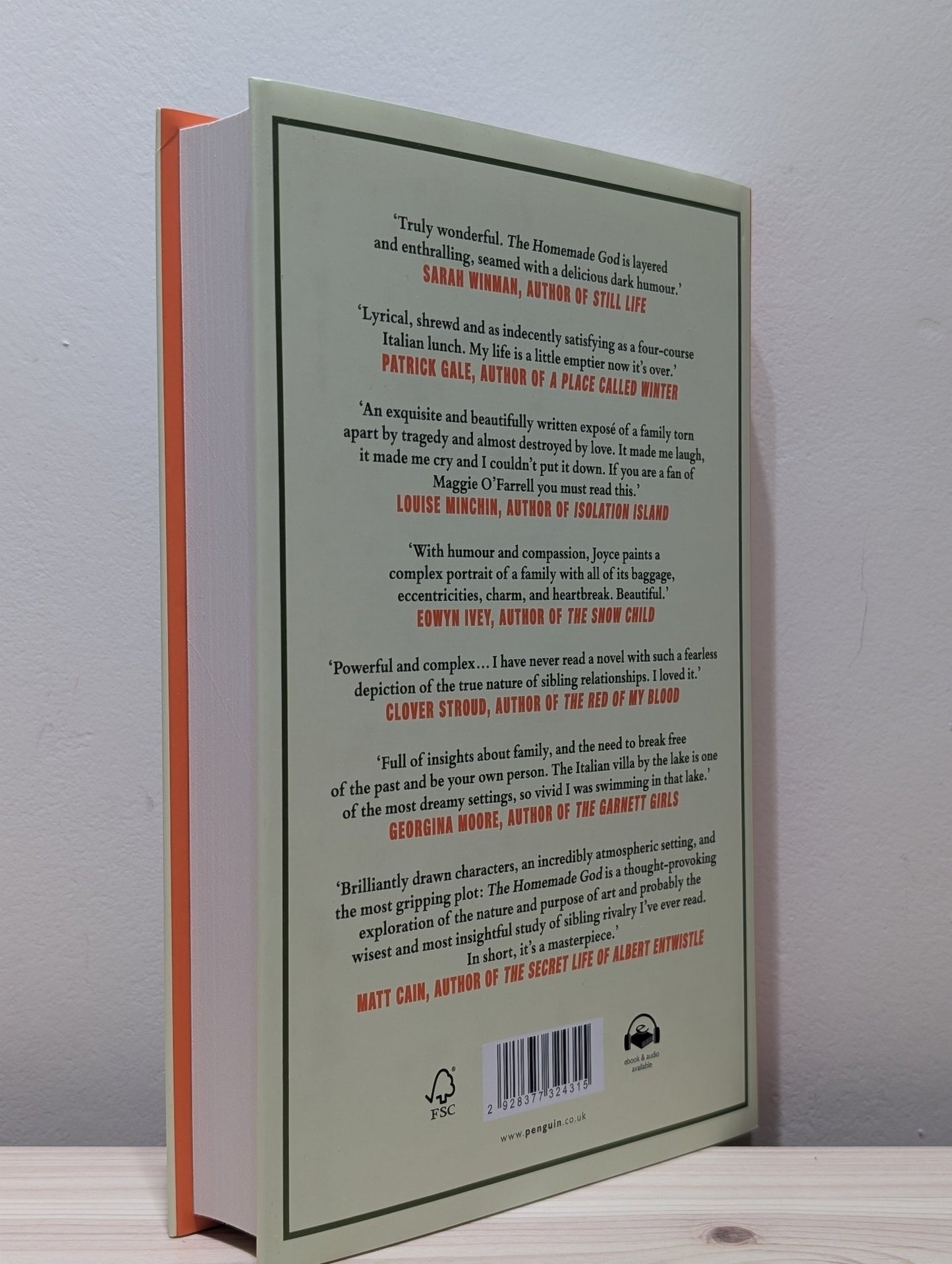 The Homemade God by Rachel Joyce (Signed First Edition) - Fialta Books